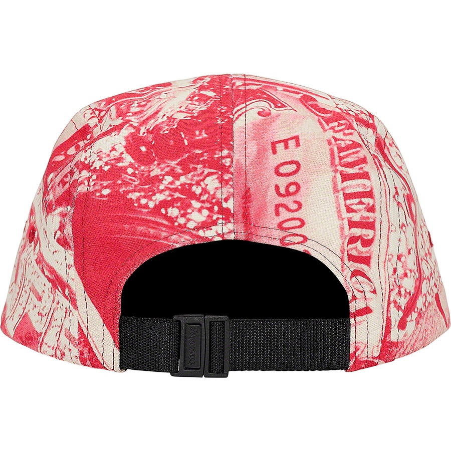 supreme bling camp cap red