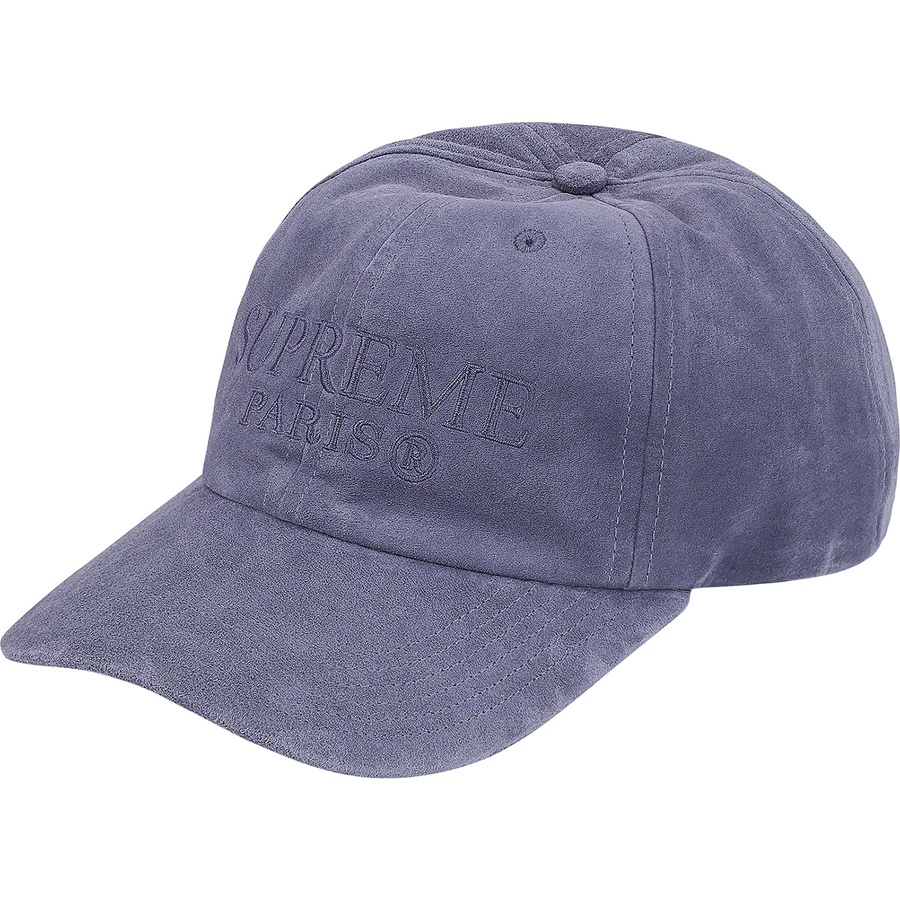 supreme suede 6 panel hat