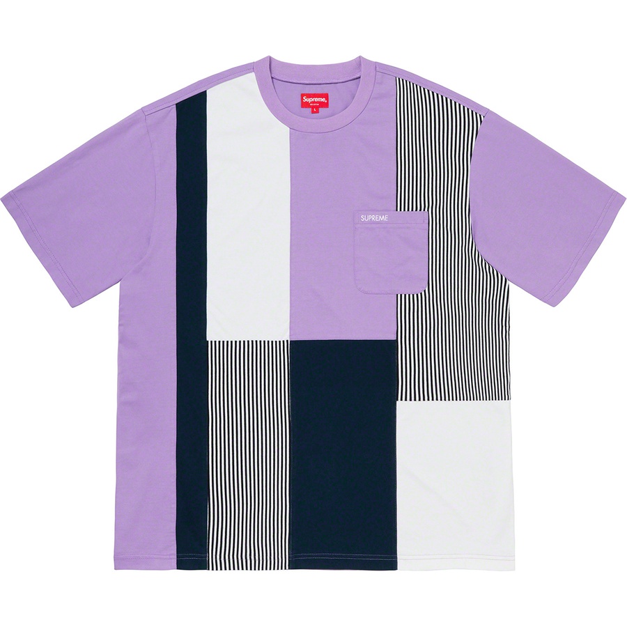 supreme patchwork tee