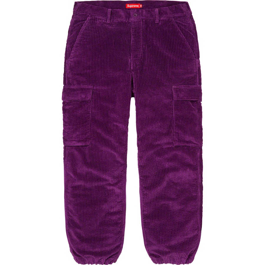 purple supreme pants