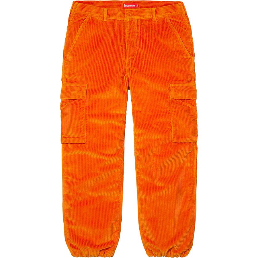 supreme wide wale corduroy cargo pant