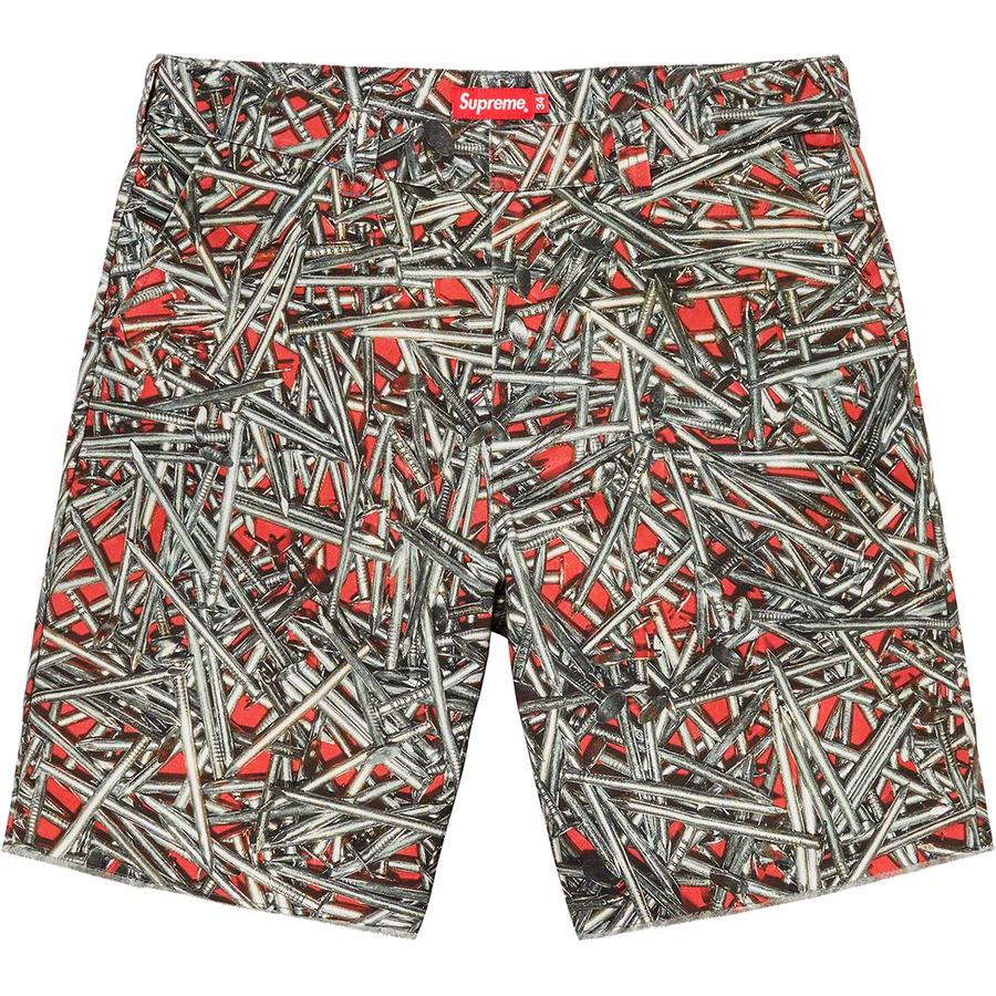 supreme grey shorts