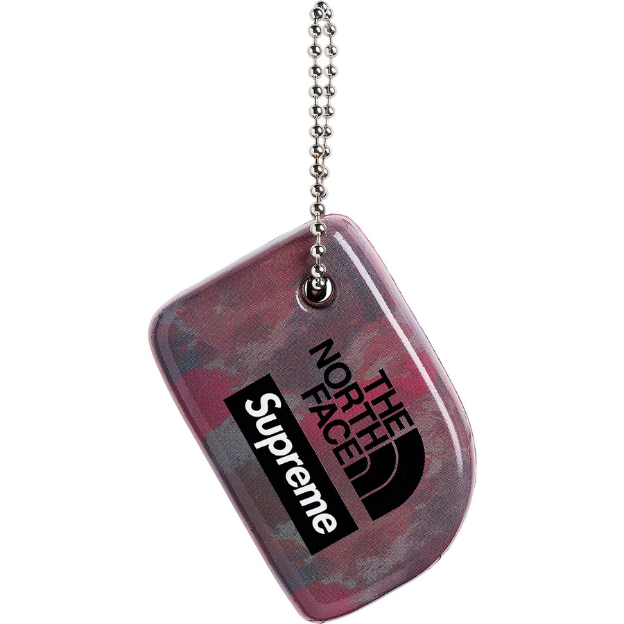 supreme north face keychain