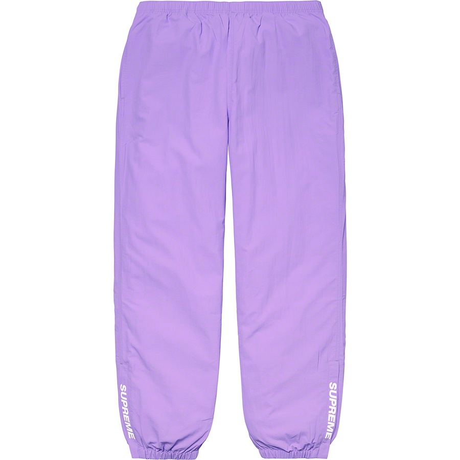 supreme purple track pants