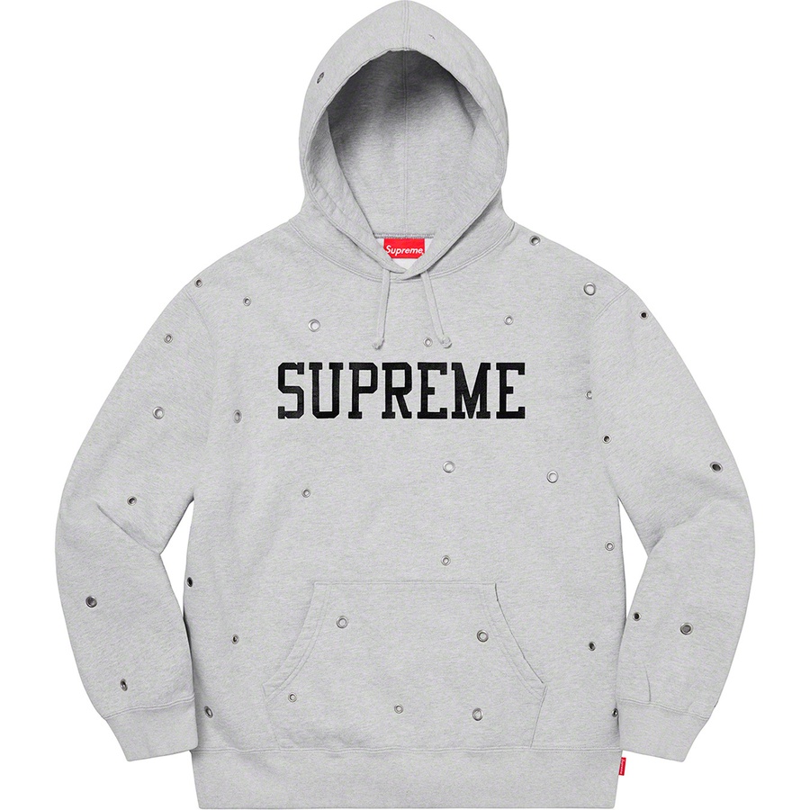 supreme eyelet hooded sweatshirt