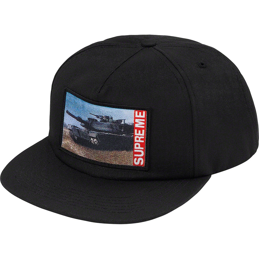 supreme black corduroy camp cap