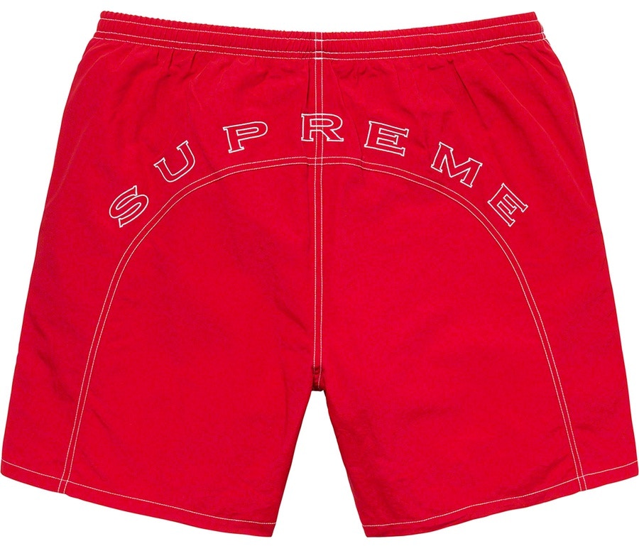 Supreme Arc Logo Water Short (SS20) Red - Novelship
