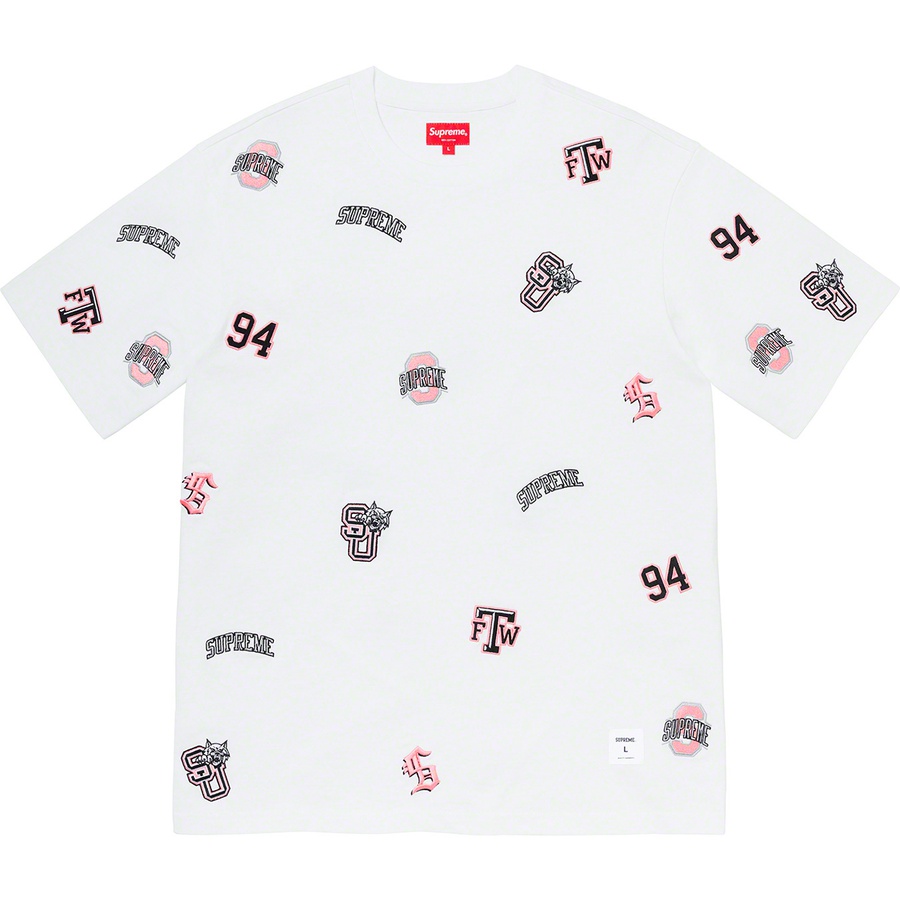 supreme university tee