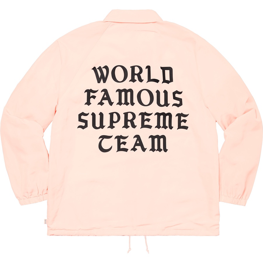 world famous supreme coach jacket