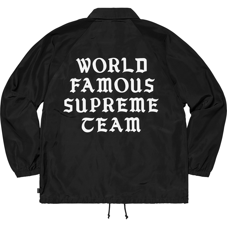 supreme world famous jacket