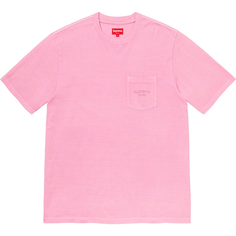 overdyed pocket tee