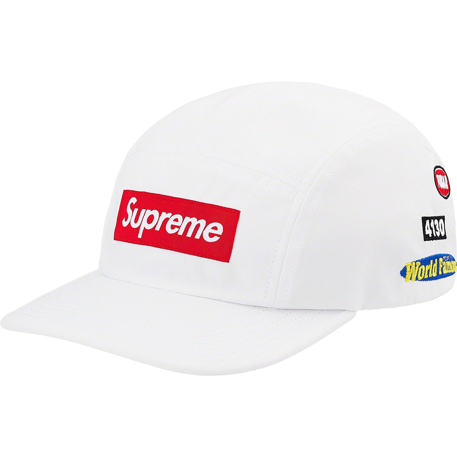 supreme trail camp cap white