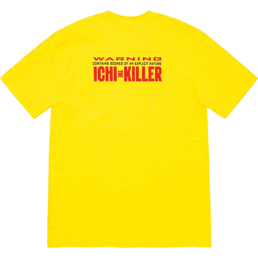Supreme Split Tee Yellow - Novelship