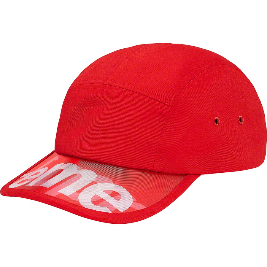 supreme lenticular visor camp cap