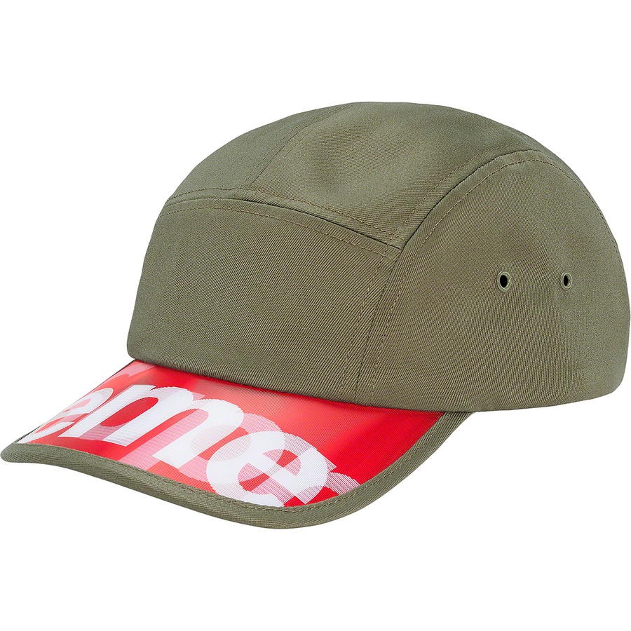 supreme lenticular visor camp cap