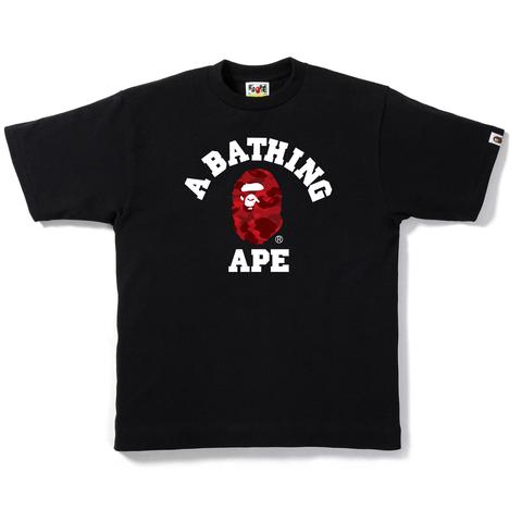 bape black camo shirt