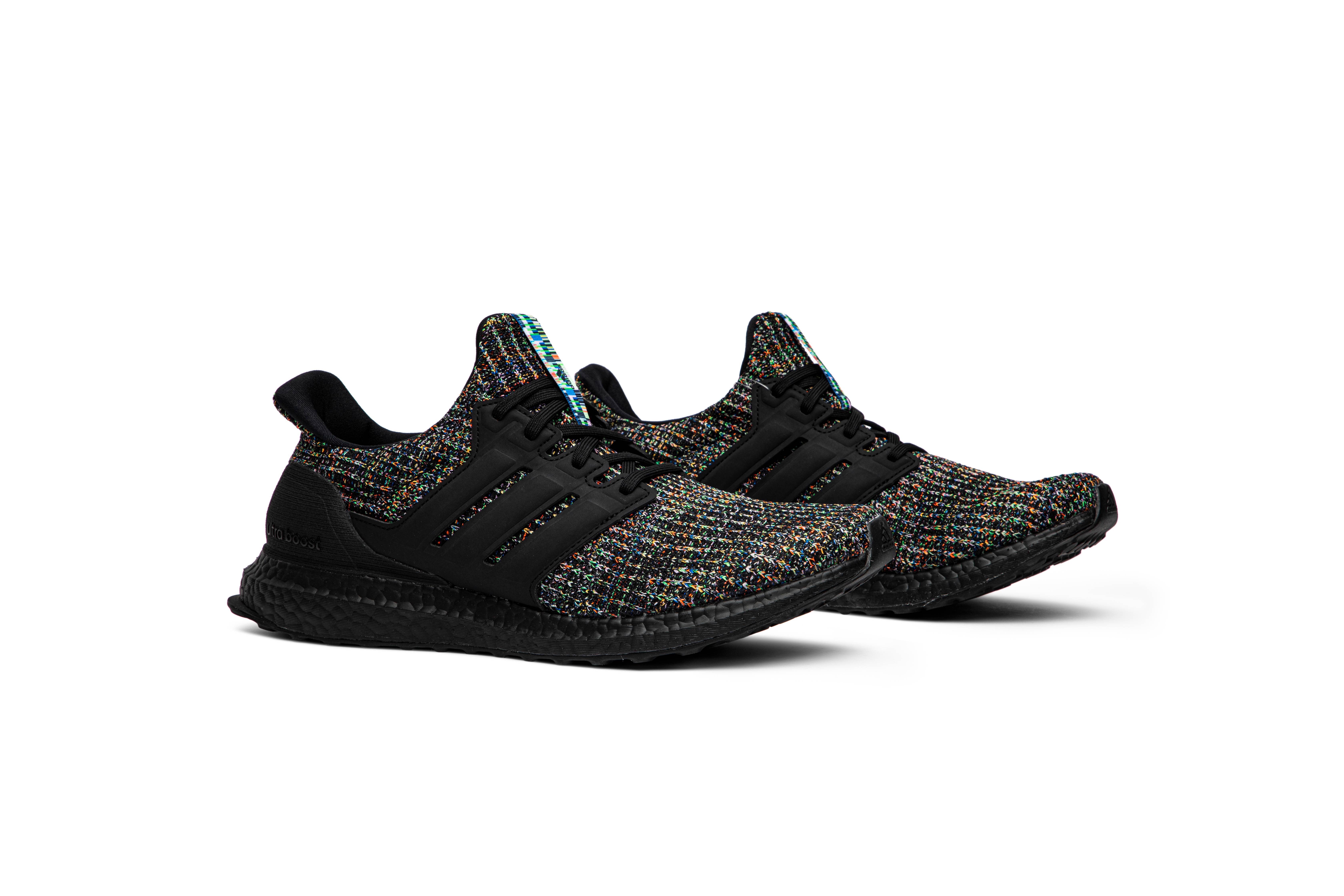 ultra boost 3.0 multicolor black