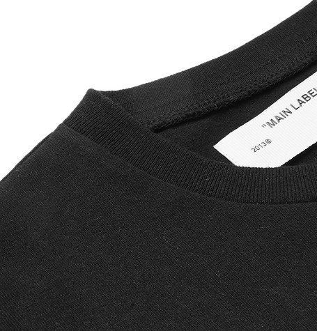 off white split logo tee