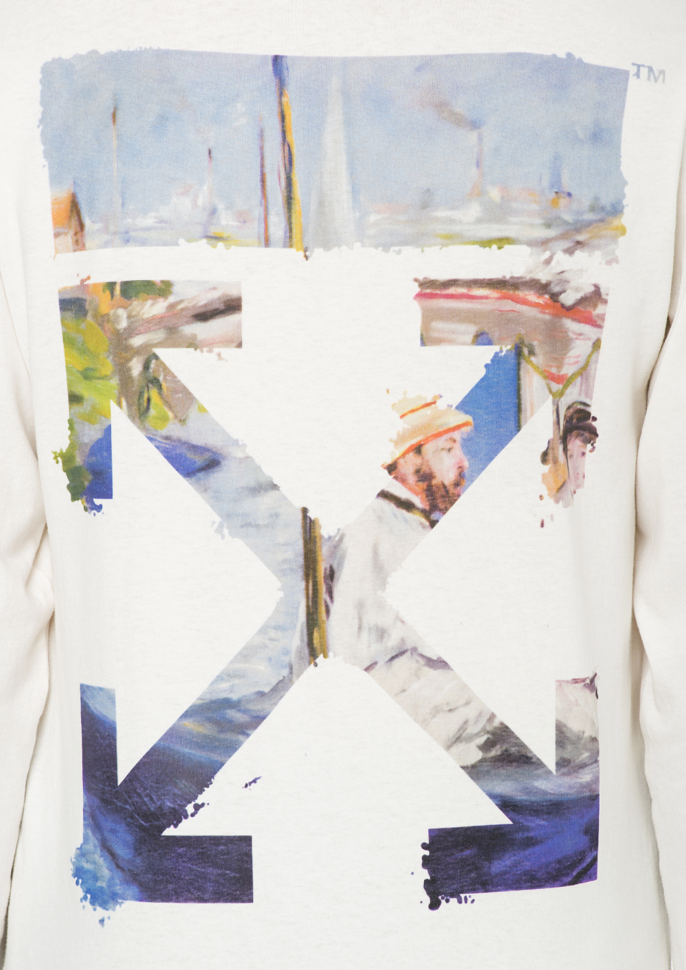 off white diag arrows sweatshirt