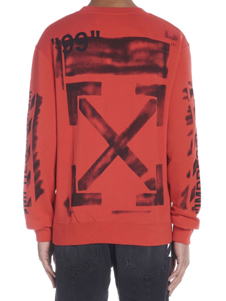 off white impressionism red