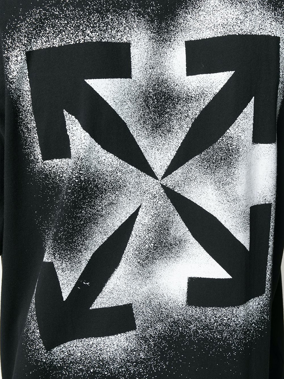 off white stencil tee