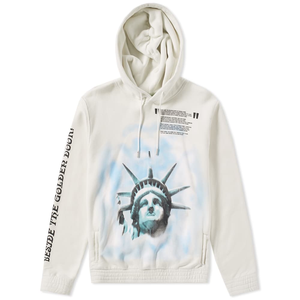 off white statue of liberty hoodie