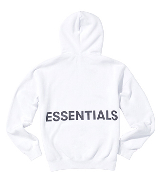 fog essentials graphic pullover hoodie