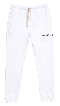 fear of god essentials graphic sweatpants