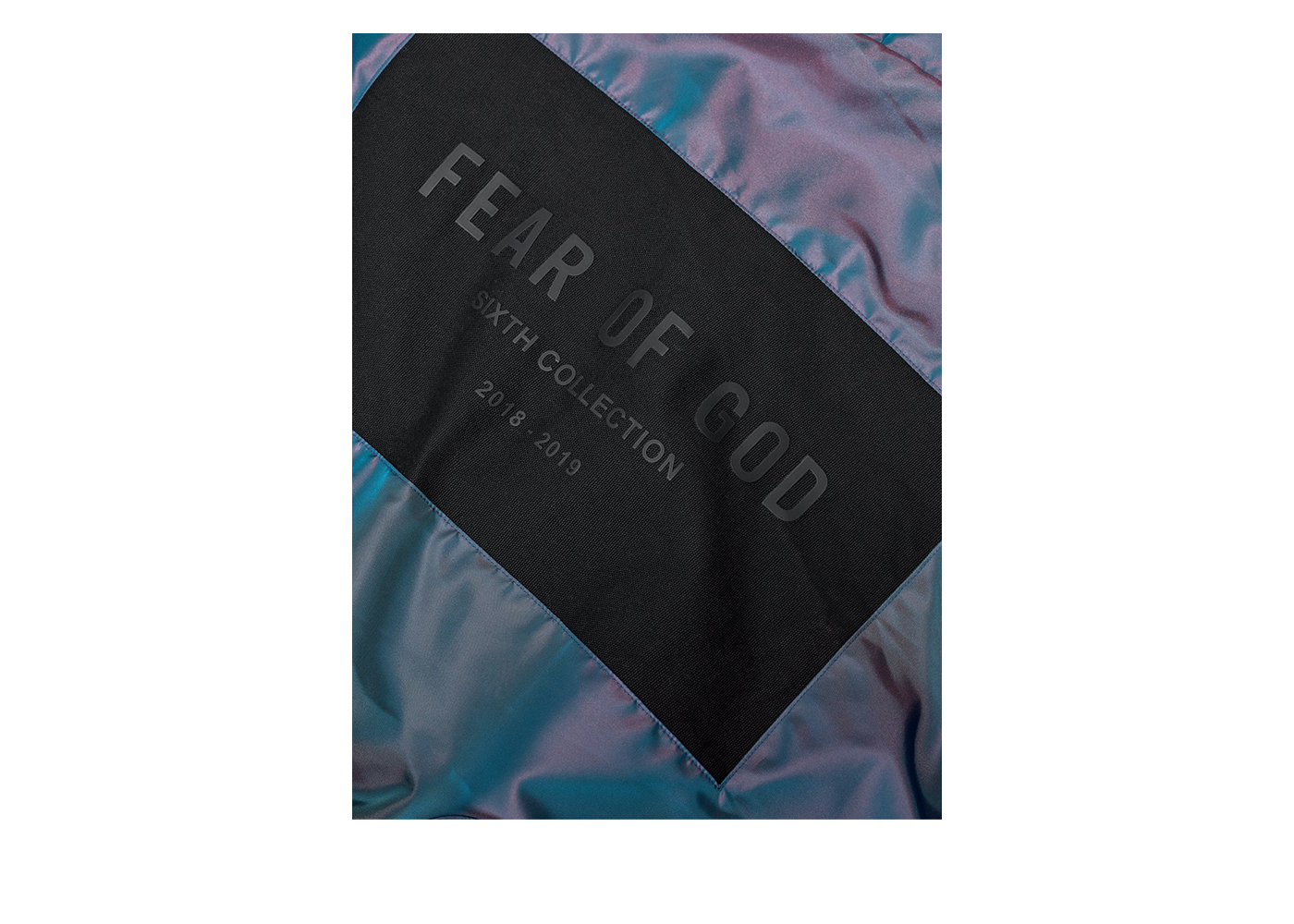fear of god nylon full zip hoodie