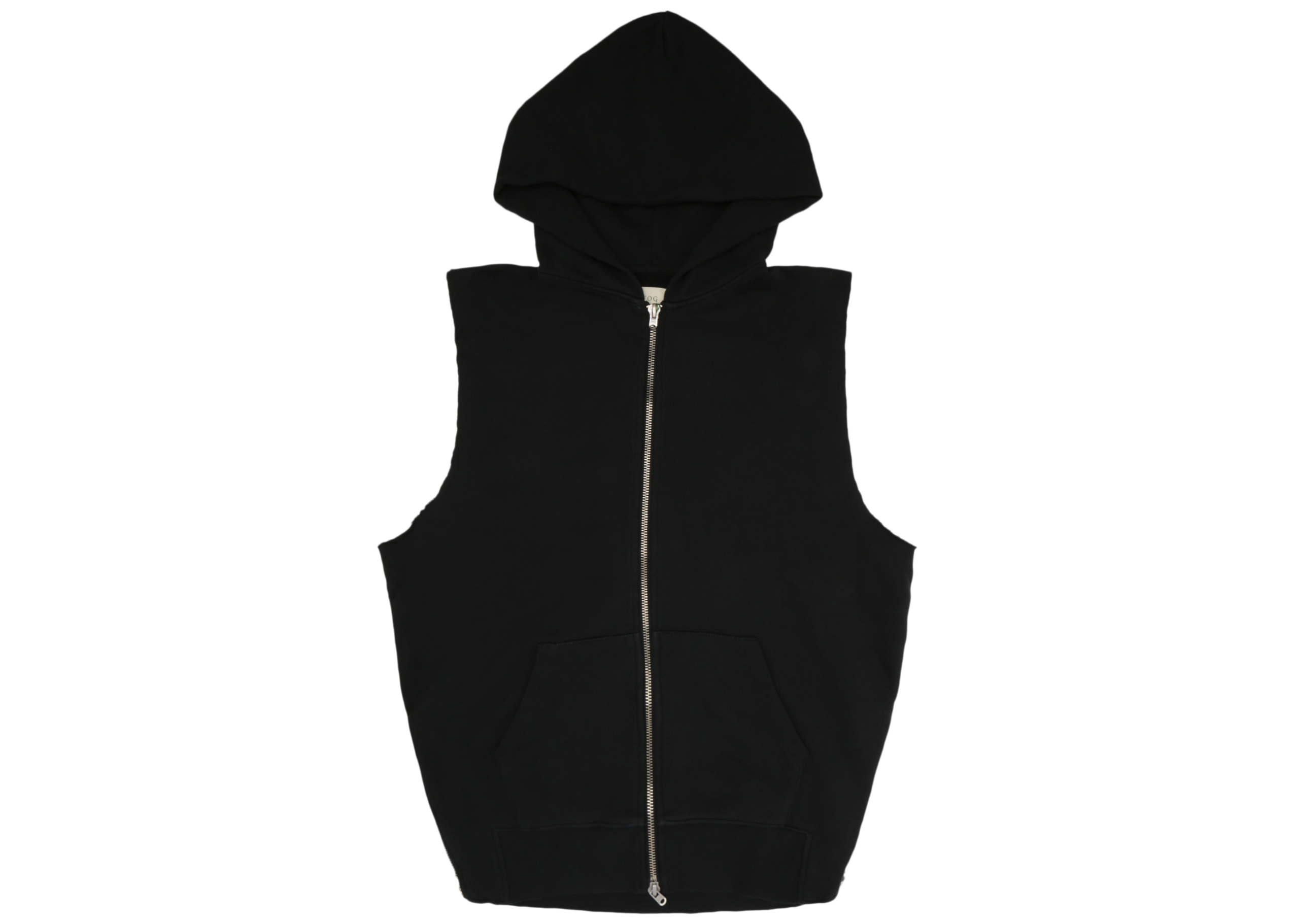 fear of god sleeveless hoodie