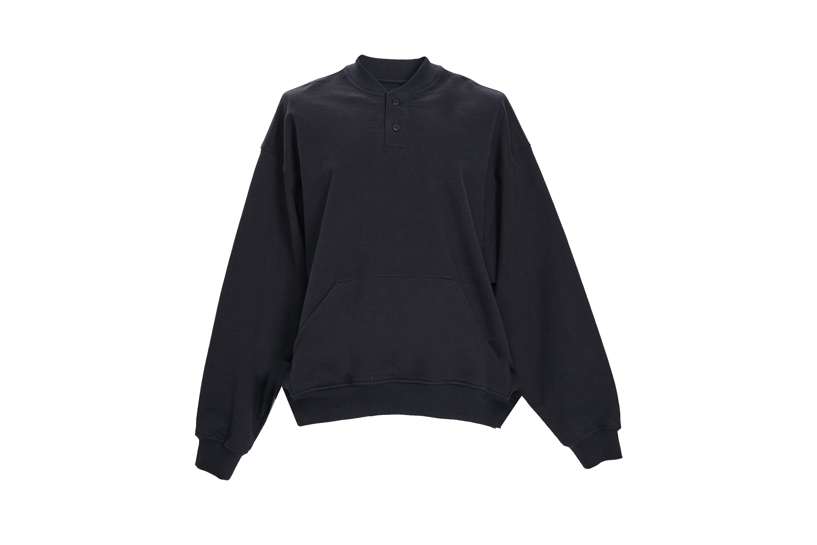 fear of god everyday henley hoodie