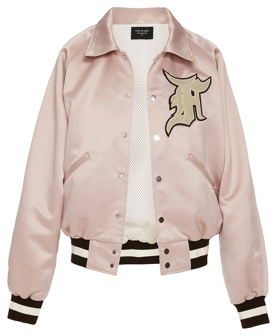 fear of god jacket pink