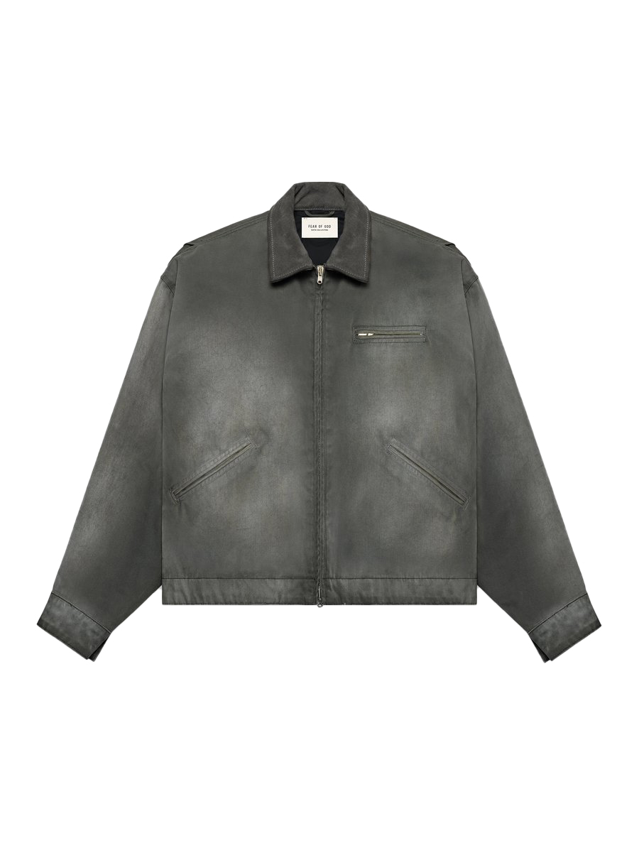fear of god jacket black