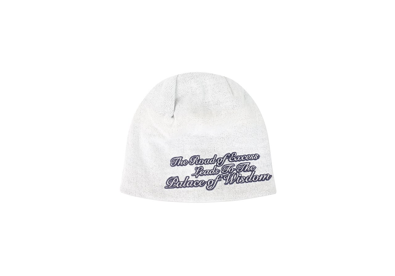 Palace Duck Out Beanie White - Novelship