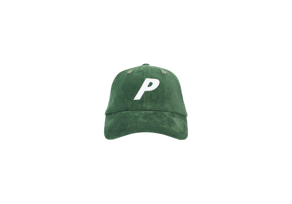 Palace P Cord 6‑Panel Green - Novelship