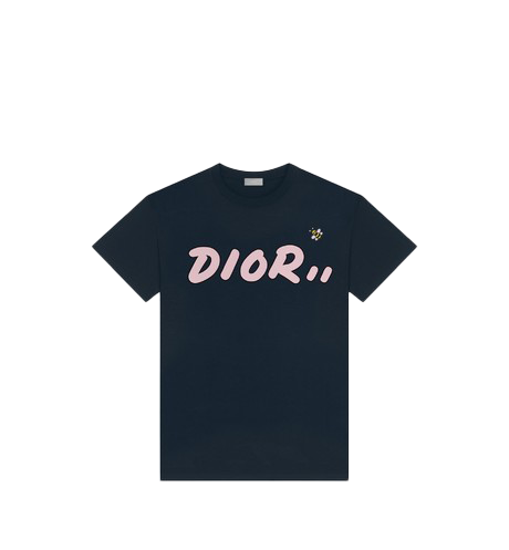 dior butterfly t shirt