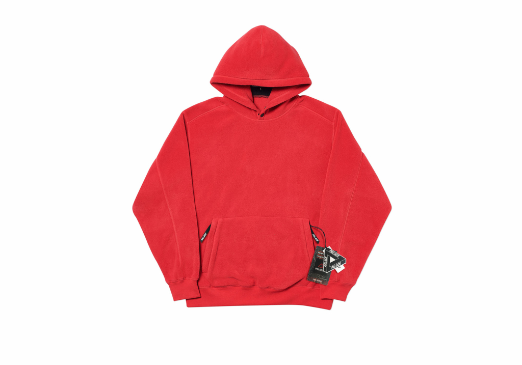 palace polartec lazer hood