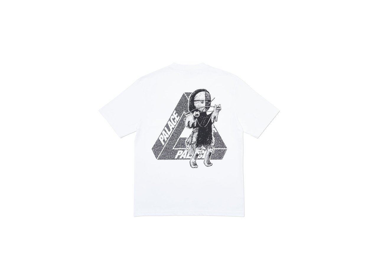 palace u figure t shirt