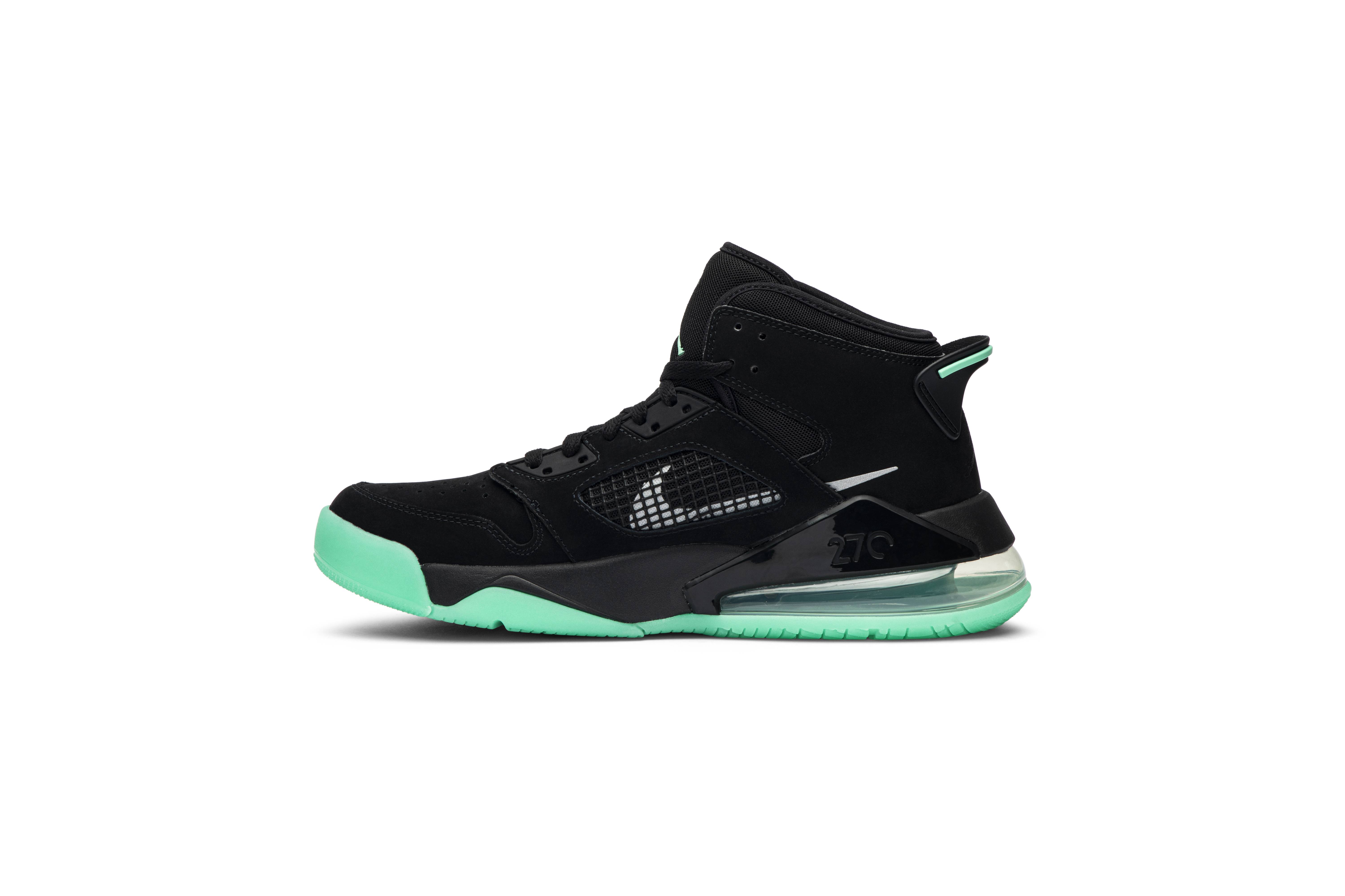 jordan mars 270 green glow price