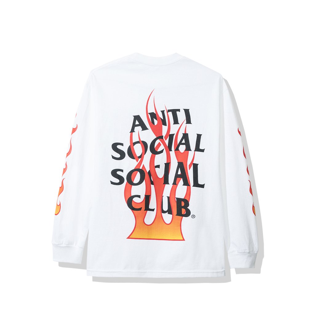 anti social social club long sleeve shirt