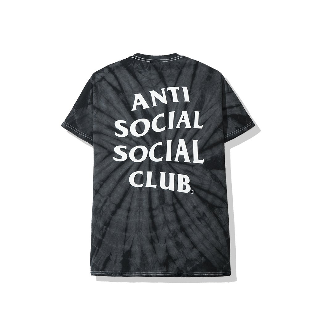 anti social social club tie dye shirt
