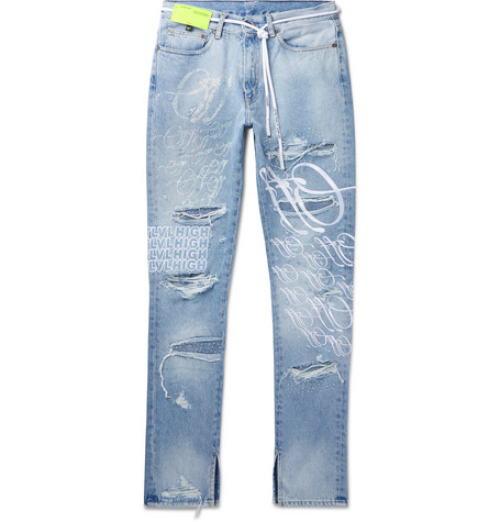 off white bravado jeans