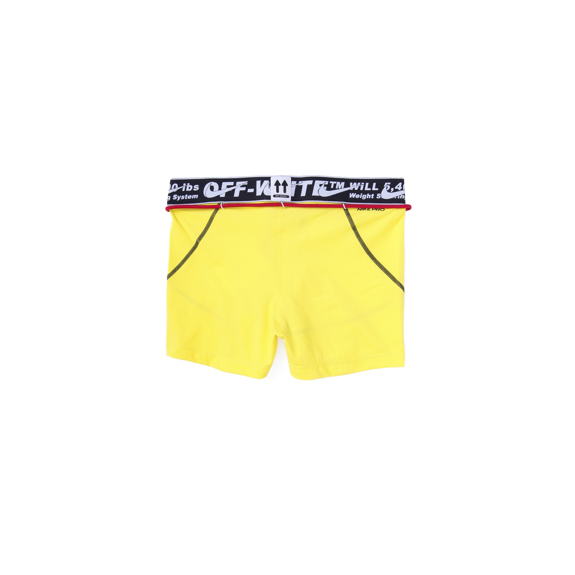 nike womens yellow shorts