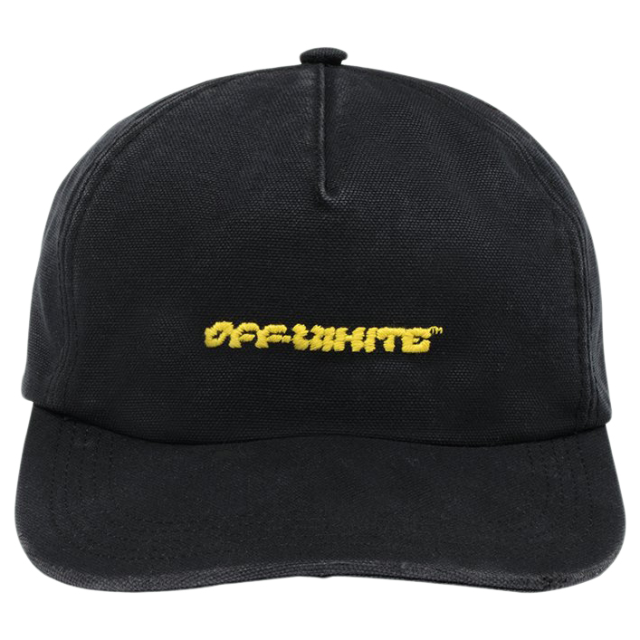 off white hat black yellow