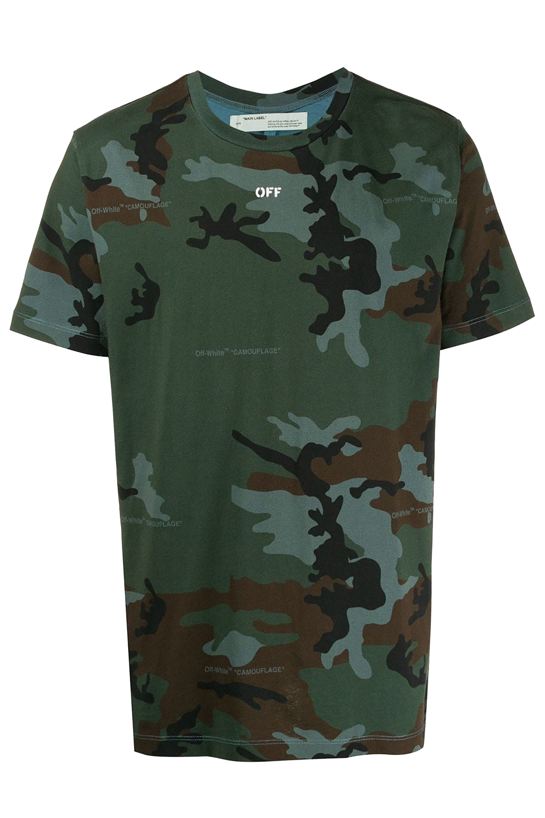 off white camo tshirt