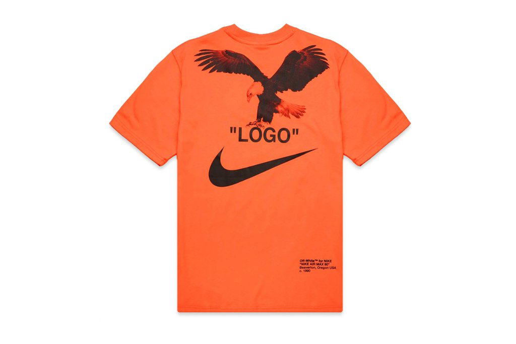 x off-white nrg a6 t-shirt tee orange