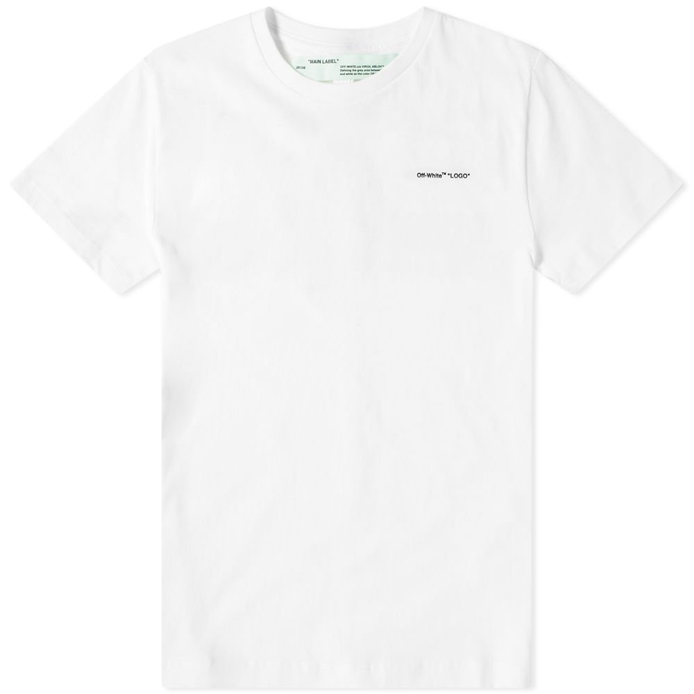 off white slim fit t shirt