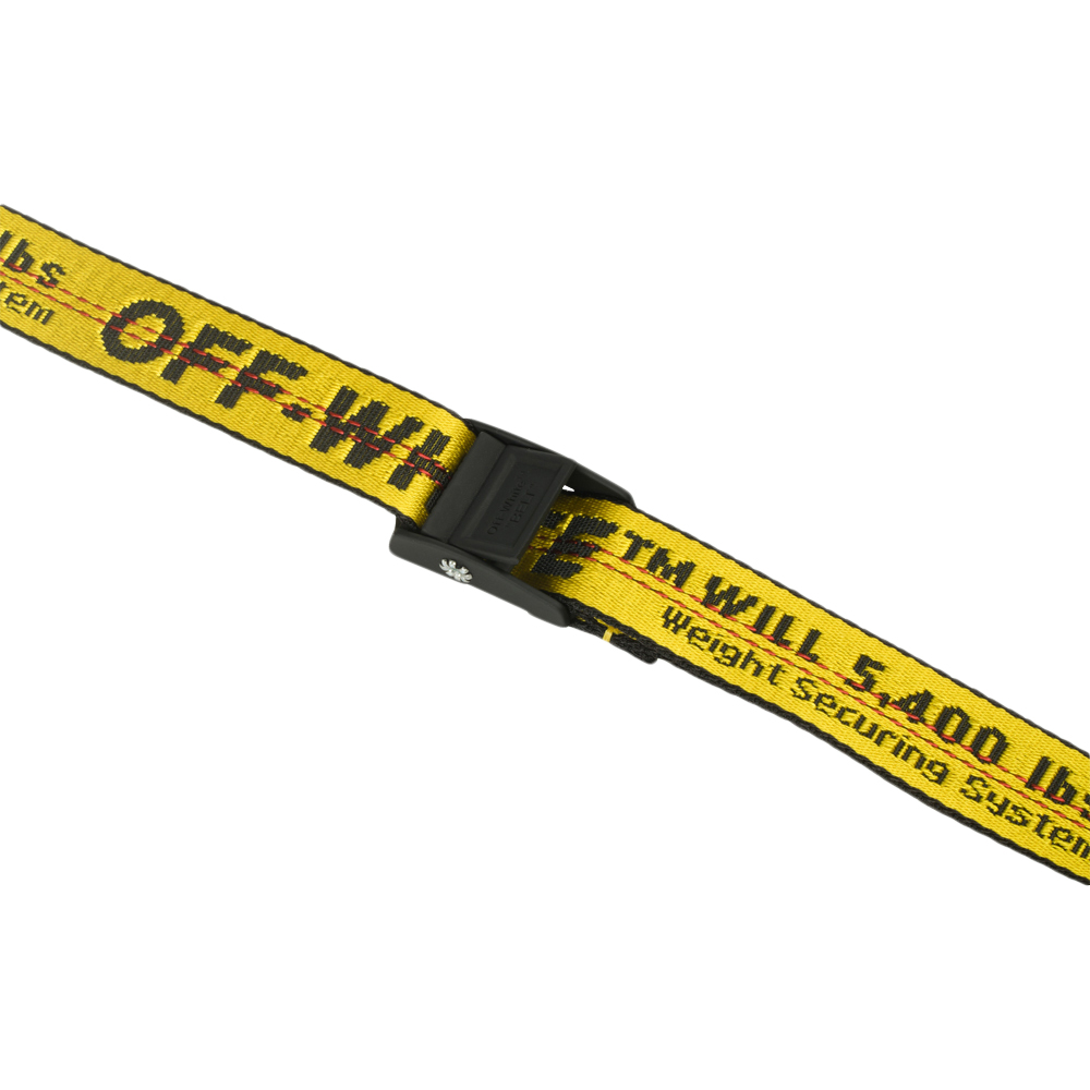 off white measuring tape belt