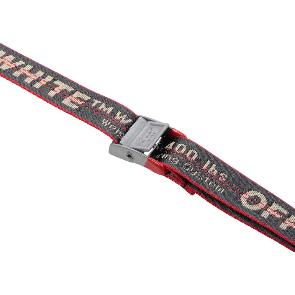 off white belt anthracite