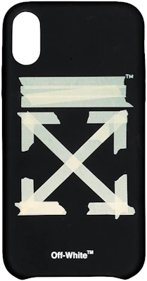 Off White Tape Arrows Iphone Xr Case Black Beige Novelship Off White Tape Arrows Iphone Xr Case Black Beige Novelship